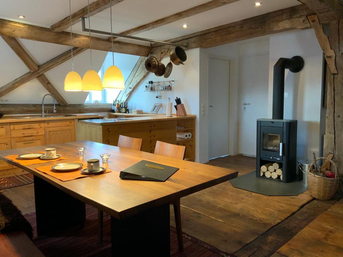 Appartement Benefizium Denklingen - Anno 1713 Extérieur photo